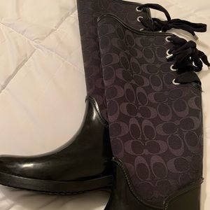 Coach Rain Boots